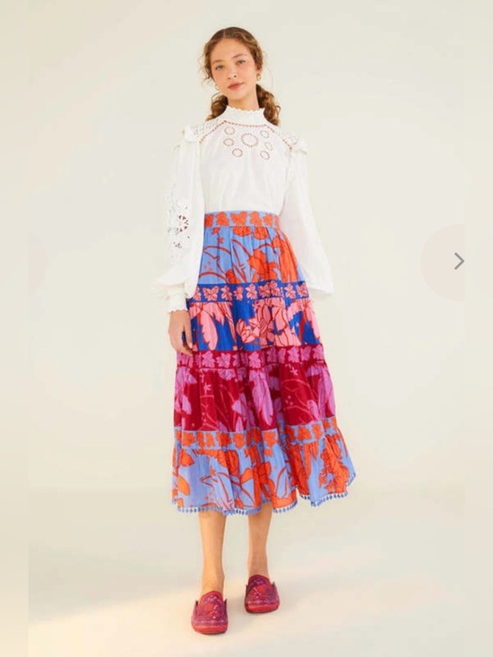 FARM Rio Dresses & Skirts - FARM Rio Mixed Living Nature Skirt size S